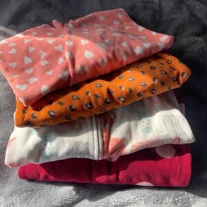 Carter's‎ Fleece Footed sleeper 18 mo lot 4 pcs baby soft warm
